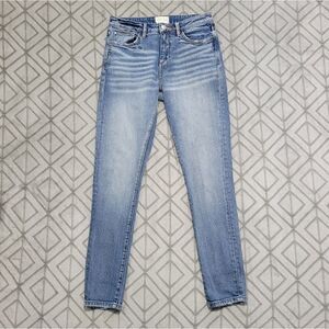 Gilded Intent High Rise Ankle Skinny Jeans